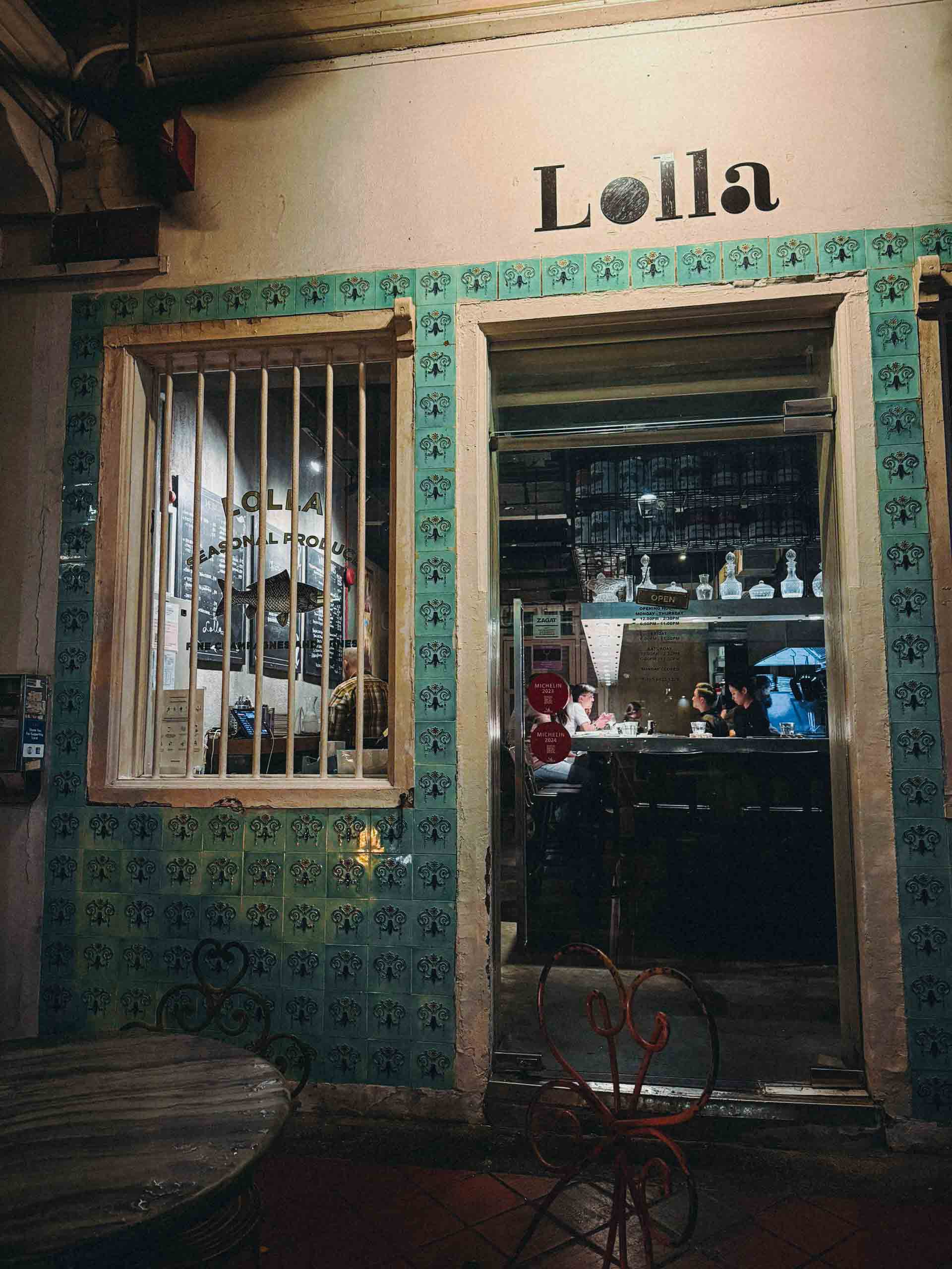 Lolla Singapore: Mediterranean Fine Dining