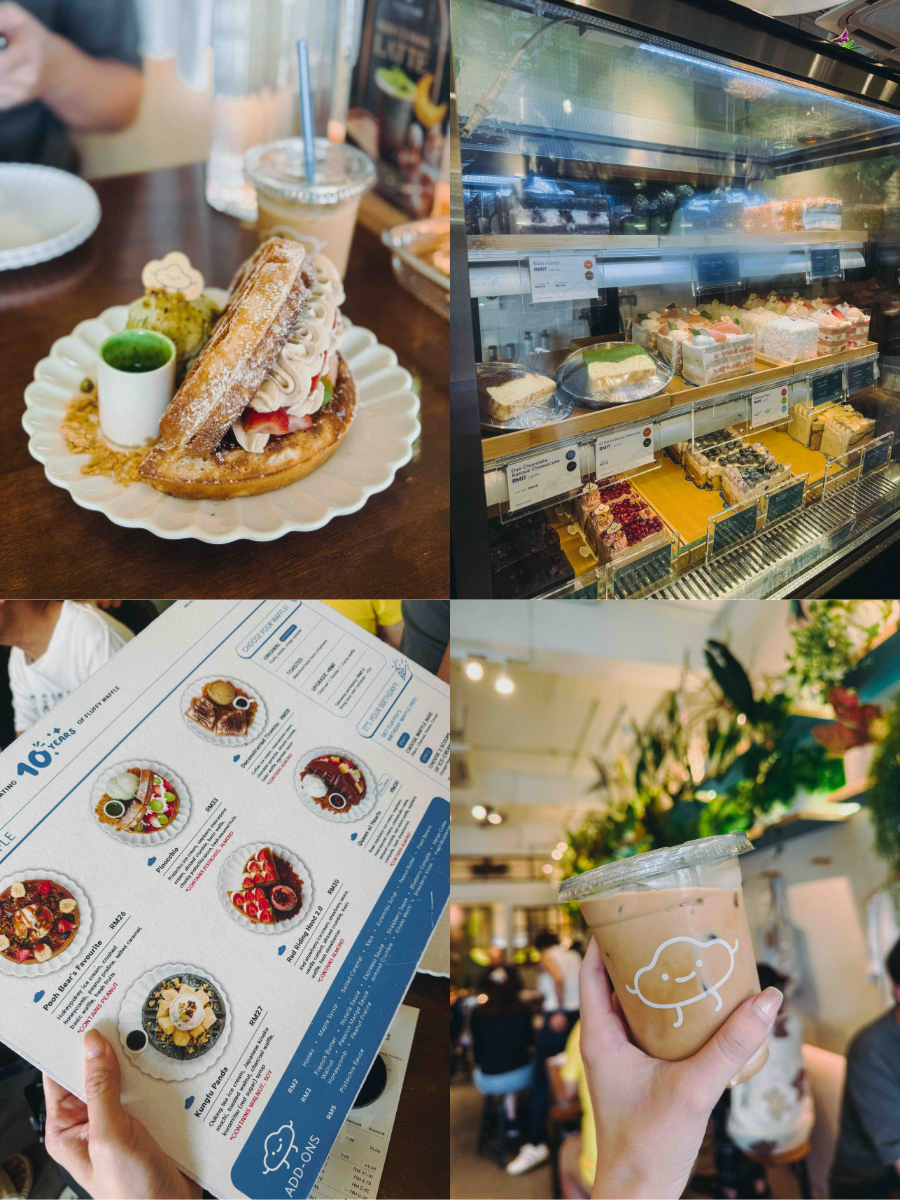 Fluffed Cafe Petaling Jaya Review: Dessert Waffles in Taman Paramount